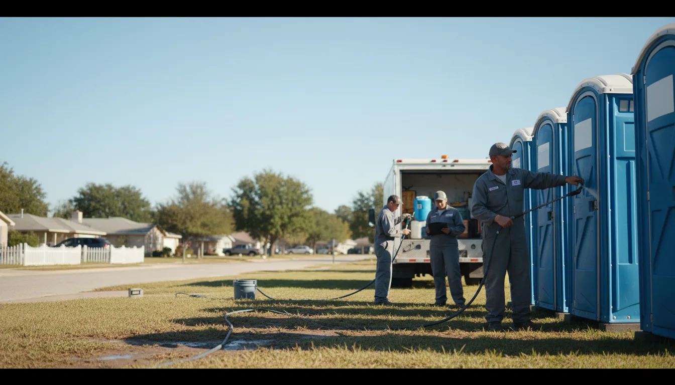Long-Term Portable Toilet Rental in Concord, IL near me
